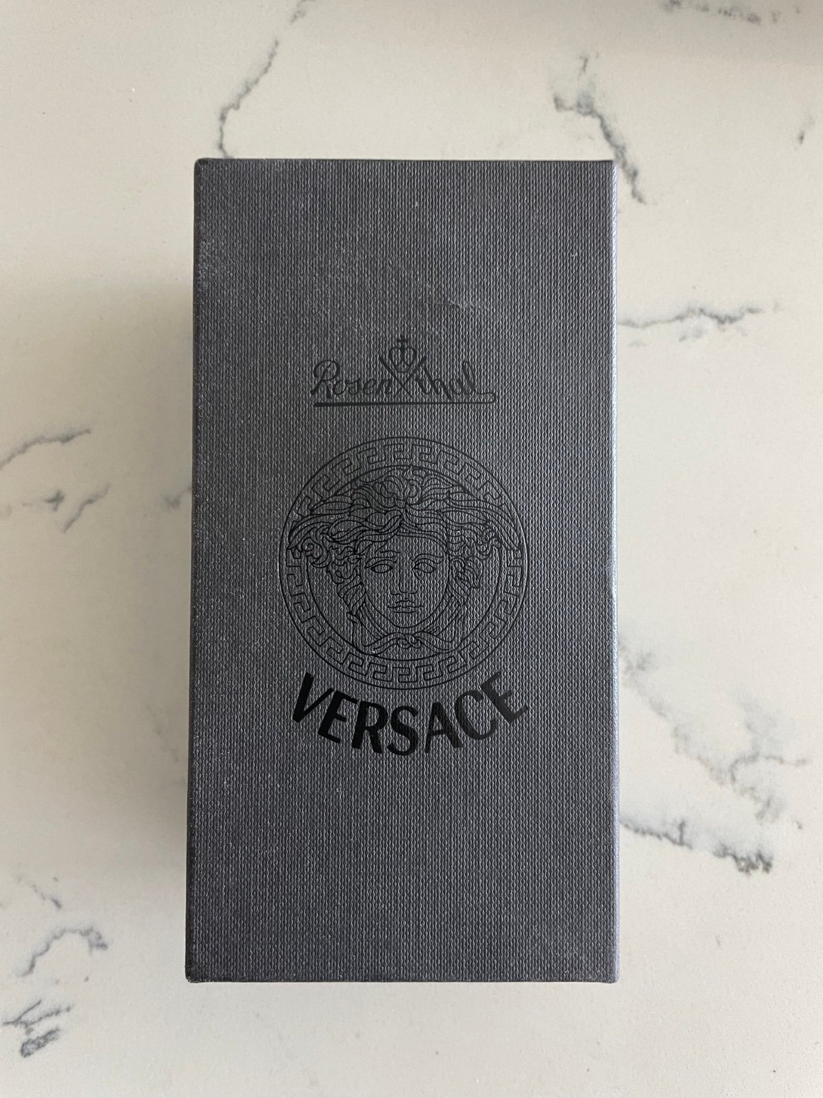 Versace red Rosenthal bottle stopper