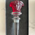 Versace red Rosenthal bottle stopper