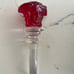 Versace red Rosenthal bottle stopper