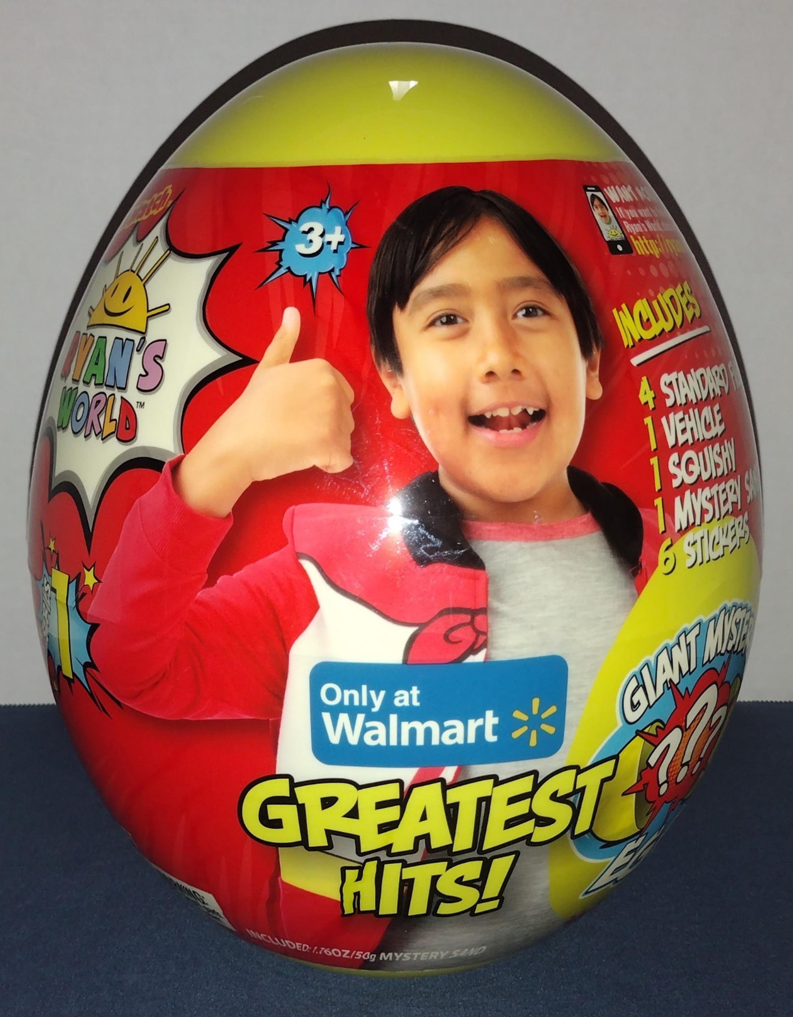 Ryan's World Series 1 Greatest Hits Walmart Exclusive Giant Mystery Egg