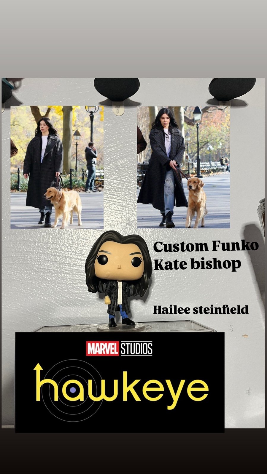 Kate Bishop Custom Funko Pop Marvel Studios Hawkeye Series Tv Hailee steinfeld