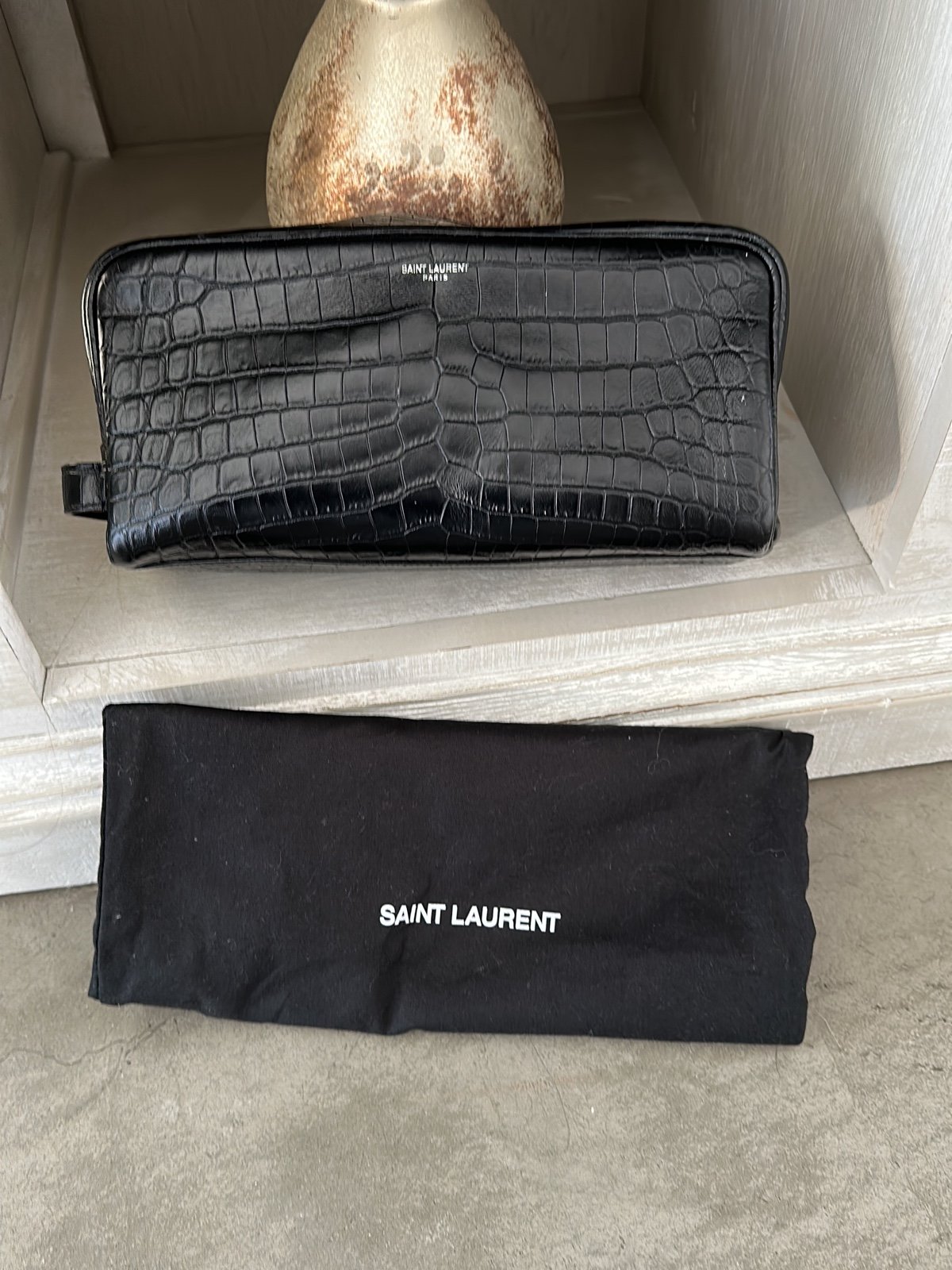 Saint Laurent traveling men bag