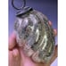 4 1/2 Vintage Crackle Mercury Glass Repr. Kugel Style Silver Ornament Christmas