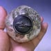 4 1/2 Vintage Crackle Mercury Glass Repr. Kugel Style Silver Ornament Christmas