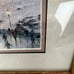 Thomas Kinkade SKATING IN THE PARK 8x10 Framed Print Vintage Classic Winter 1980