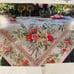 April Cornell Merry tablecloth 60x104” holiday nwt