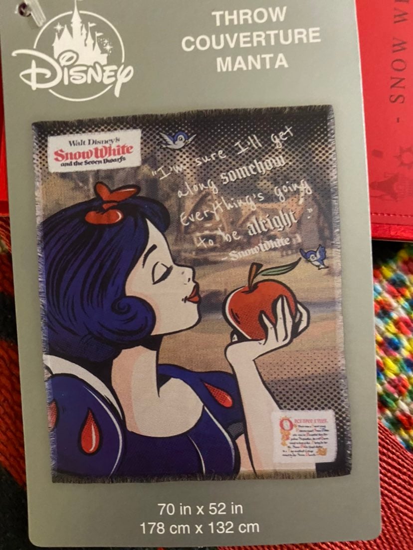 Disney Snow White throw
