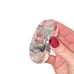 Bijan Set of 6 Vintage 1980s Clear Acrylic Lucite Apple Shaped Napkin Rings