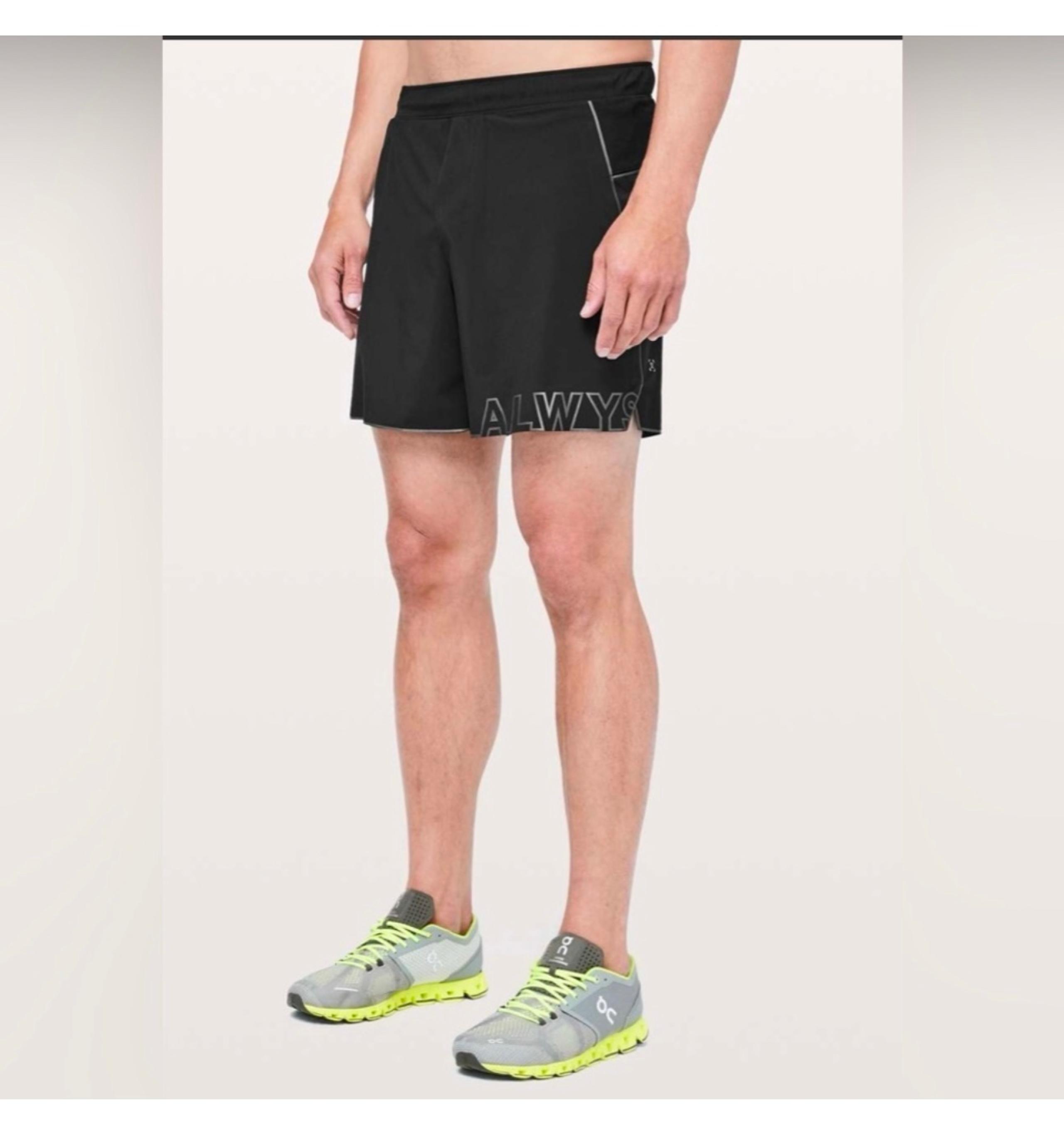 Men’s size medium Lululemon athletic shorts