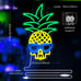 Neon Sign Pineapple Ghost Face LED Neon Light Mario Lamp Acrylic Sign