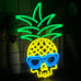 Neon Sign Pineapple Ghost Face LED Neon Light Mario Lamp Acrylic Sign