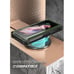 Galaxy Z Fold4 Unicorn Beetle PRO Rugged Case with S-Pen Holder-Dark Green