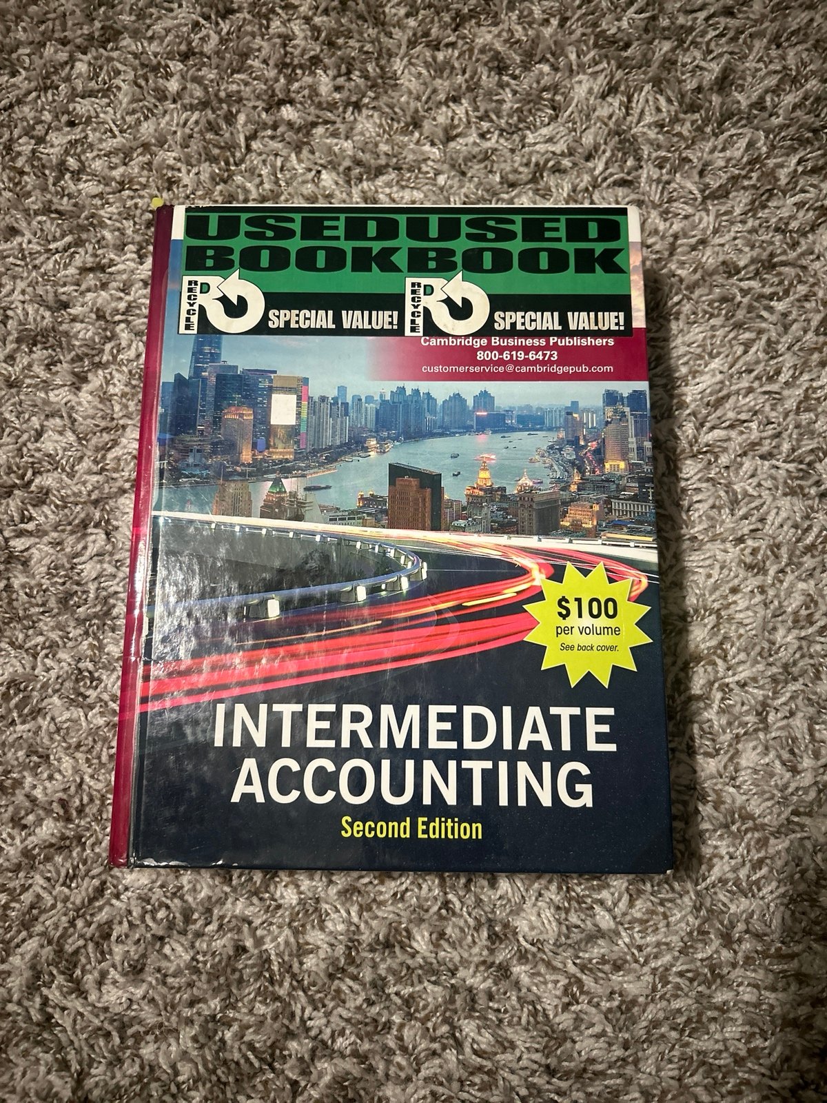 Intermediate Accounting Second Edition Cambridge Publishers
