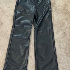 Faux Leather Pants