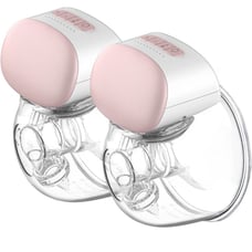 IKARE Wearable Double Breast Pump Hands Free, Pain Free Portable Electric Breast