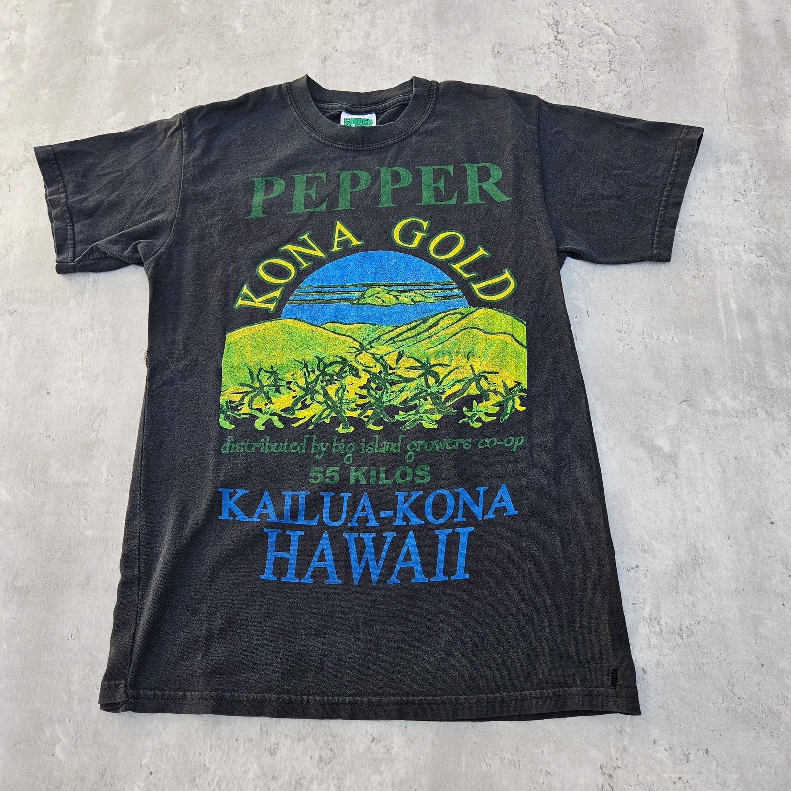 Vintage Pepper Band Tee Kona Gold Graphic Y2K 90's Size Small