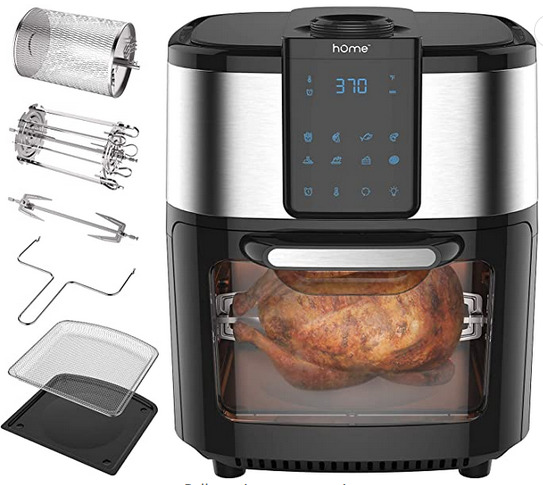 11 .6 Quart XXL 8-in-1 Air Fryer and Oven Baker