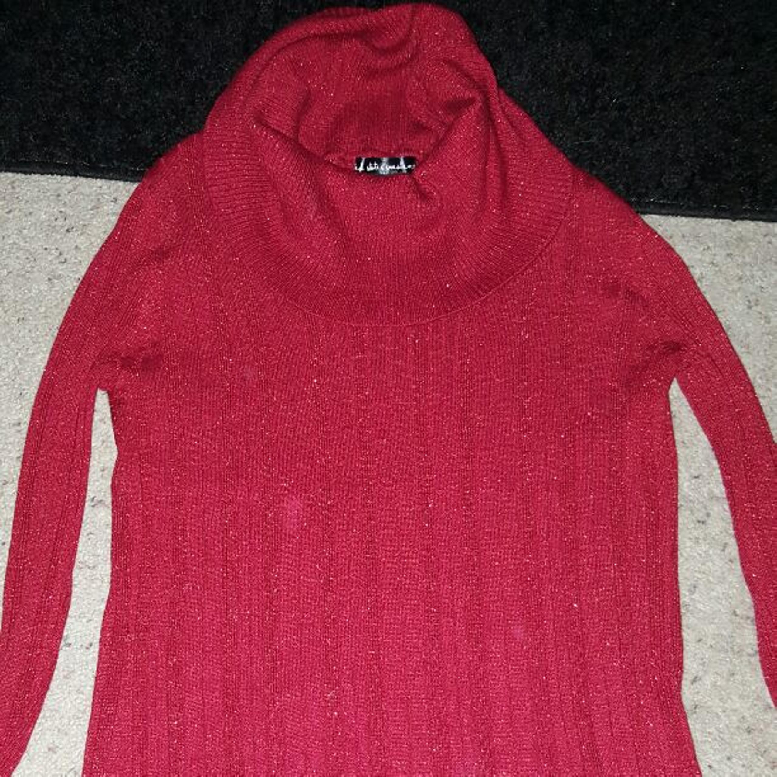Red United States Sweaters turtleneck, M