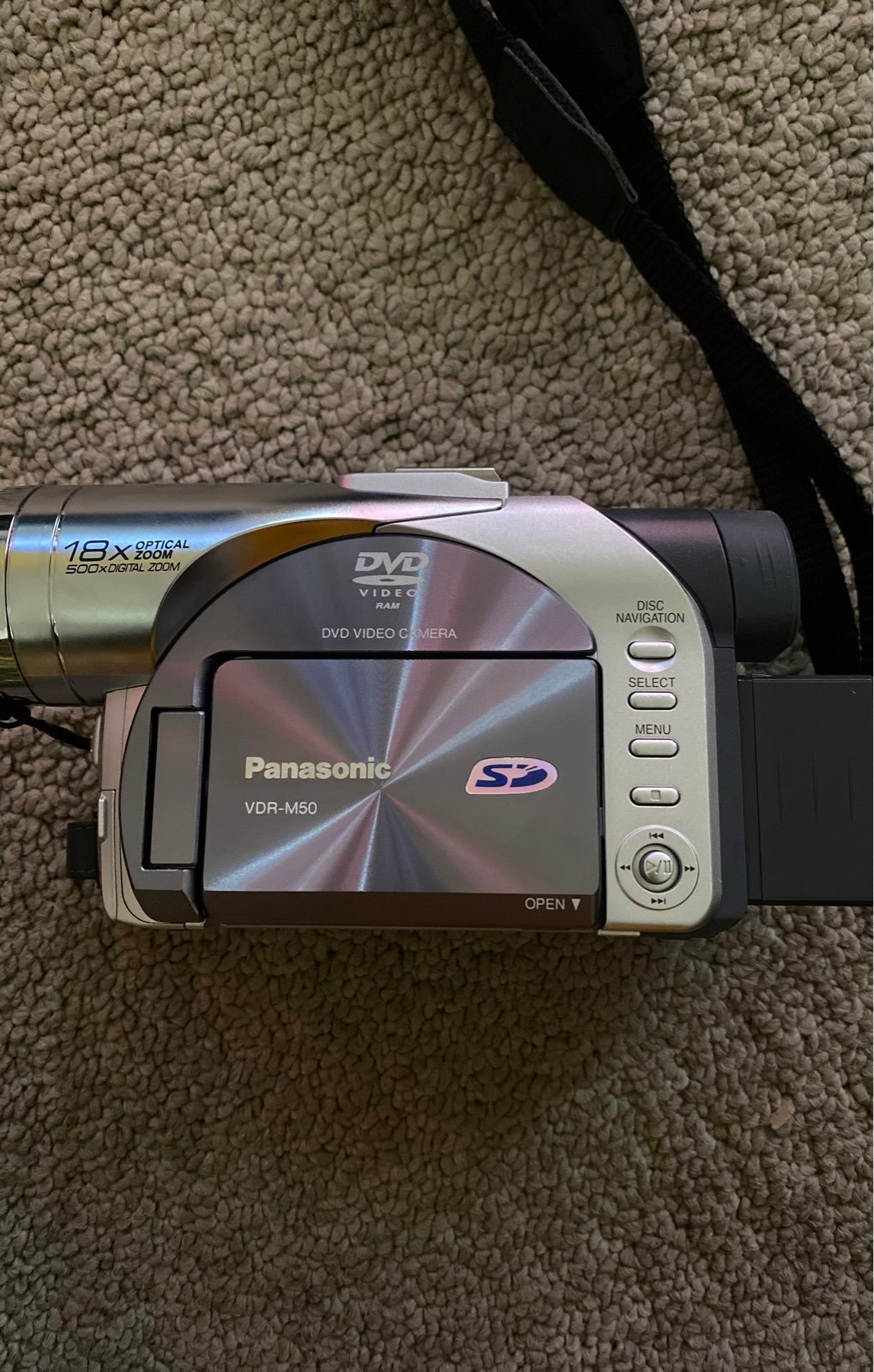 Panasonic DVD Video Camera VDR-M50 Charger- TESTED!