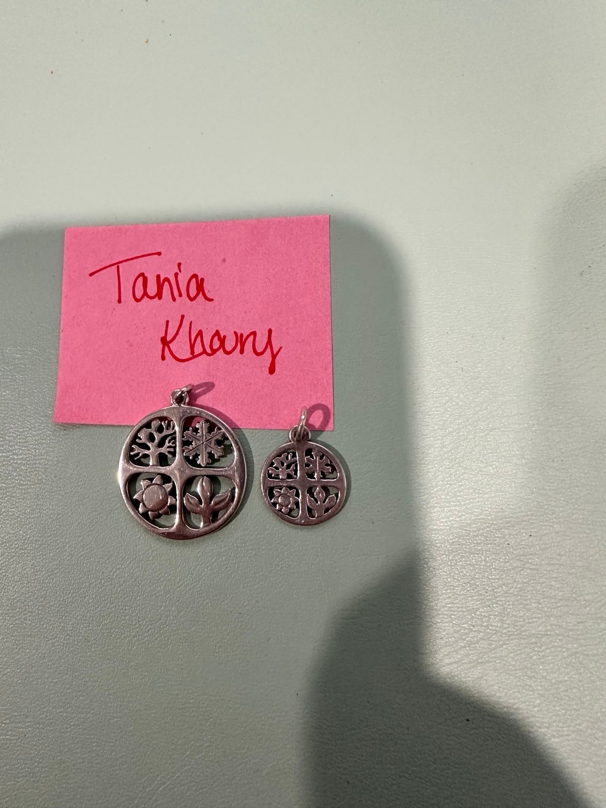 James Avery retired four seasons charm & pendant