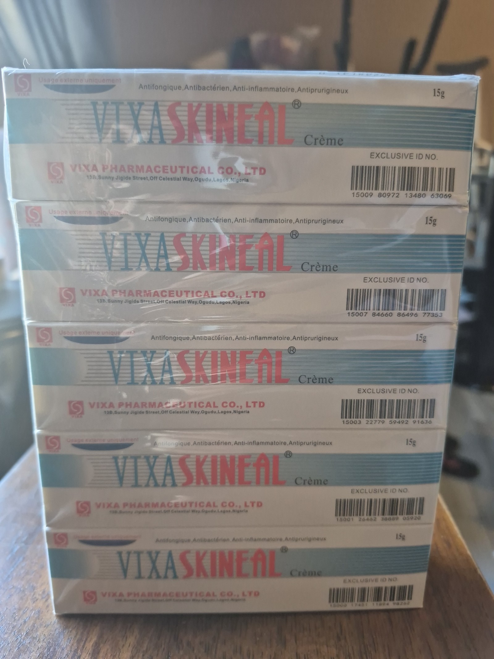 Vixaskineal cream