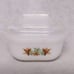 Fire King Maple Leaves Refrigerator Dish With Lid 4 Square