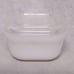Fire King Maple Leaves Refrigerator Dish With Lid 4 Square