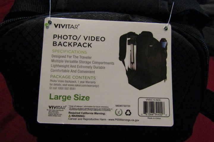 vivitar camera large bag