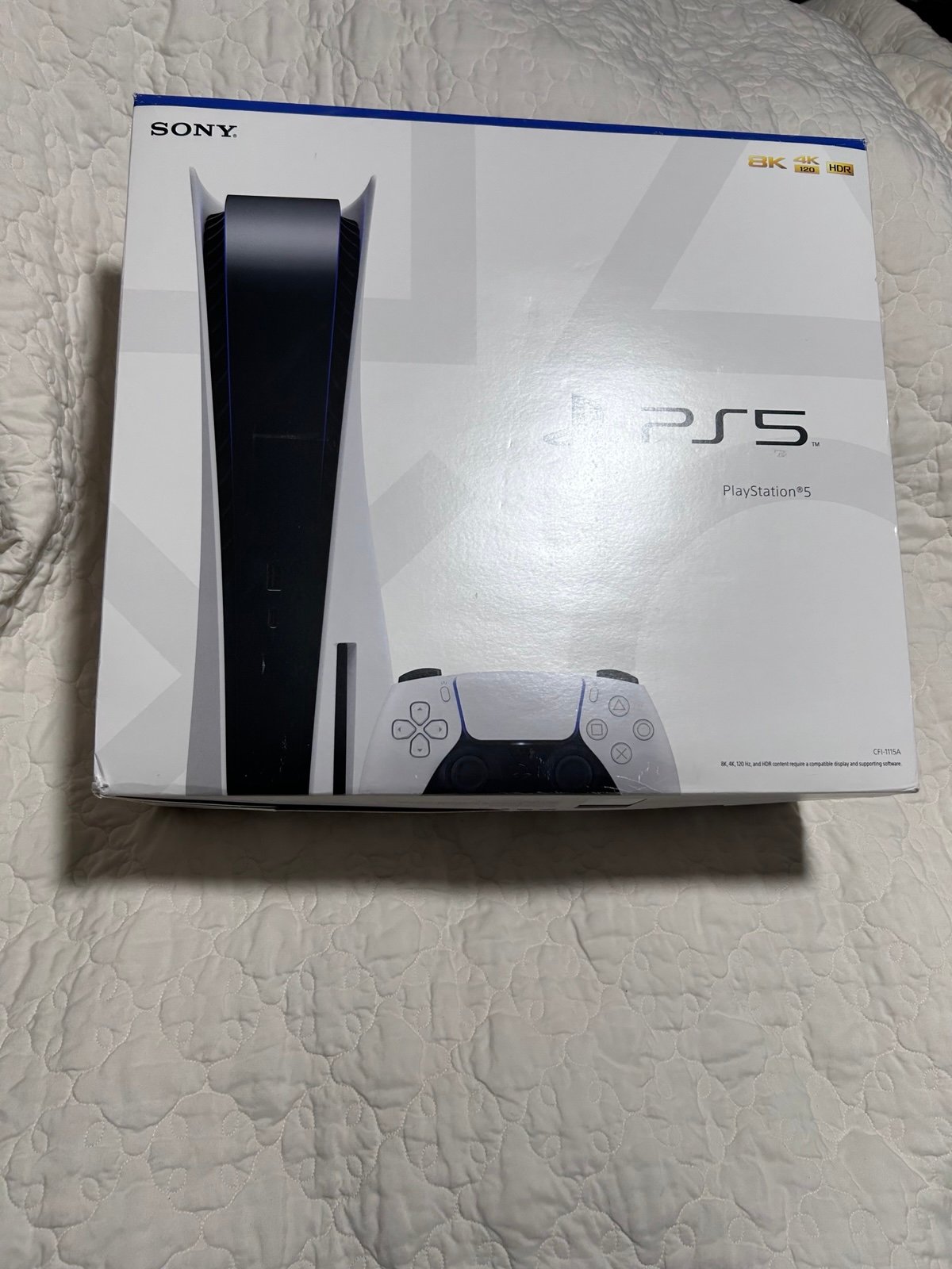PlayStation 5 EMPTY Box For Console - NO PS5 CONSOLE INCLUDED
