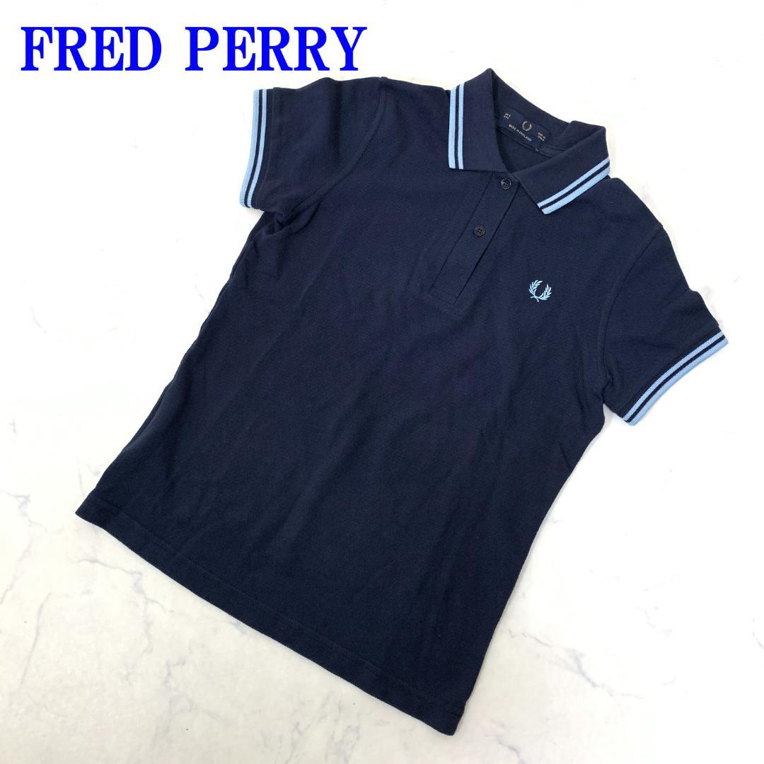 Fred Perry Polo Shirt, Navy, 100% Cotton, Size 36, C3104
