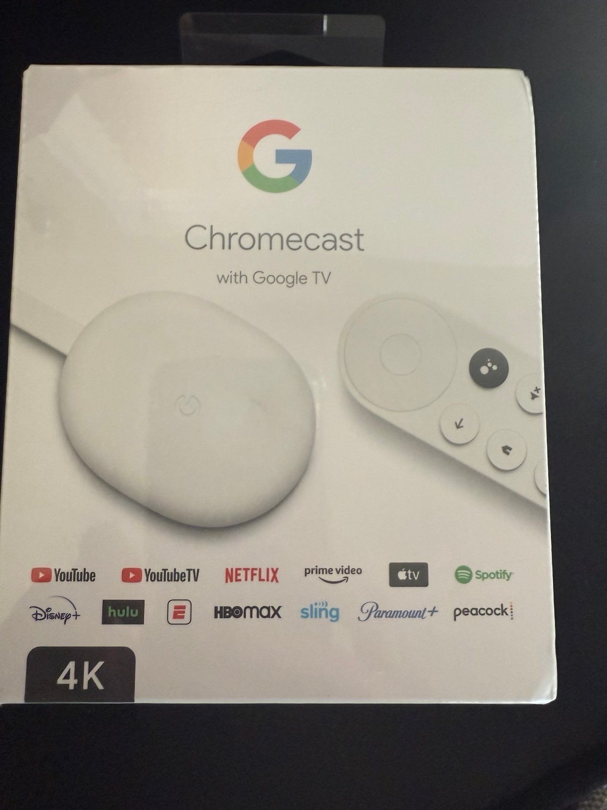 Google chromecast 4k