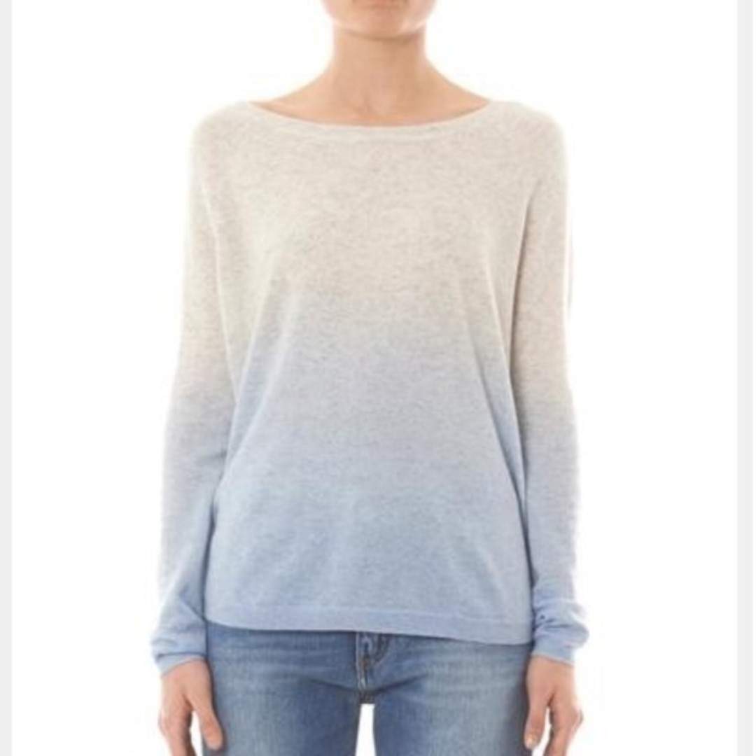 Vince cashmere and wool ombré sweater