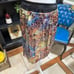 Lida Baday Sequin Multi Colored Mini Skirt Size 8