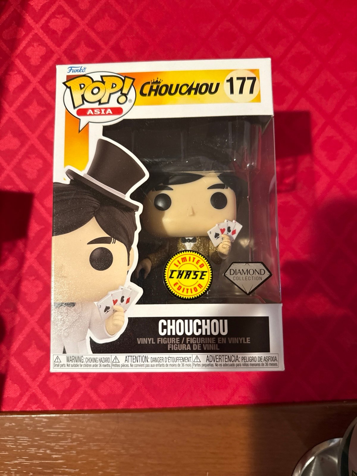 Funko Pop! Chouchou #177 Jay Chou Magician – Asia Diamond Gold Chase