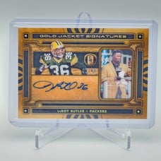 2023 Panini Gold Standard Leroy Butler Gold Jacket Signatures 49/99