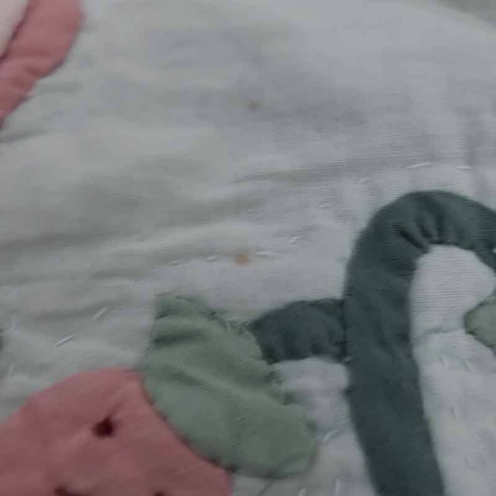 Floral Baby Kids Quilt Blanket Butterfly, Flowers shops 3D White Pink Purple Greens