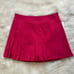 Lululemon High-Rise Pleated Tennis Skirt Colour Cherry Mist Sz 6