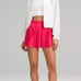 Lululemon High-Rise Pleated Tennis Skirt Colour Cherry Mist Sz 6