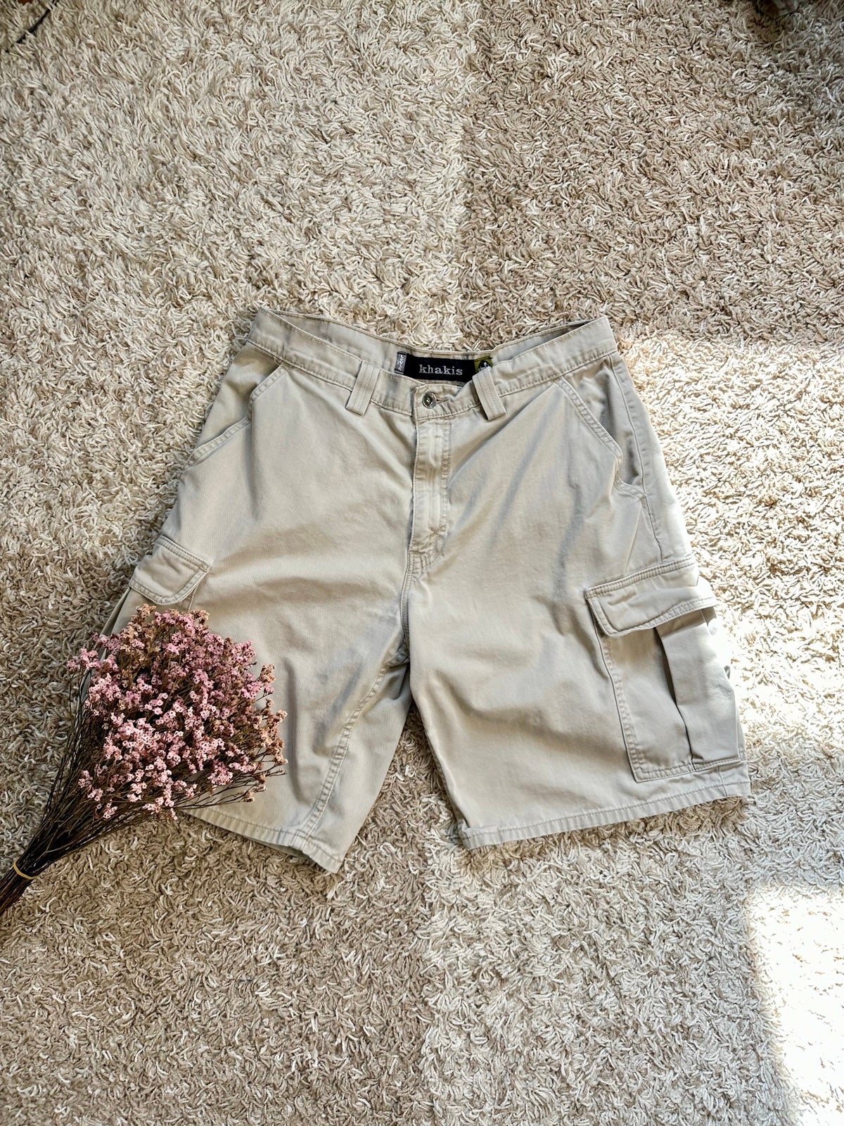 Vintage Y2K Levi’s Silver Tab Khakis Baggy Cargo Shorts