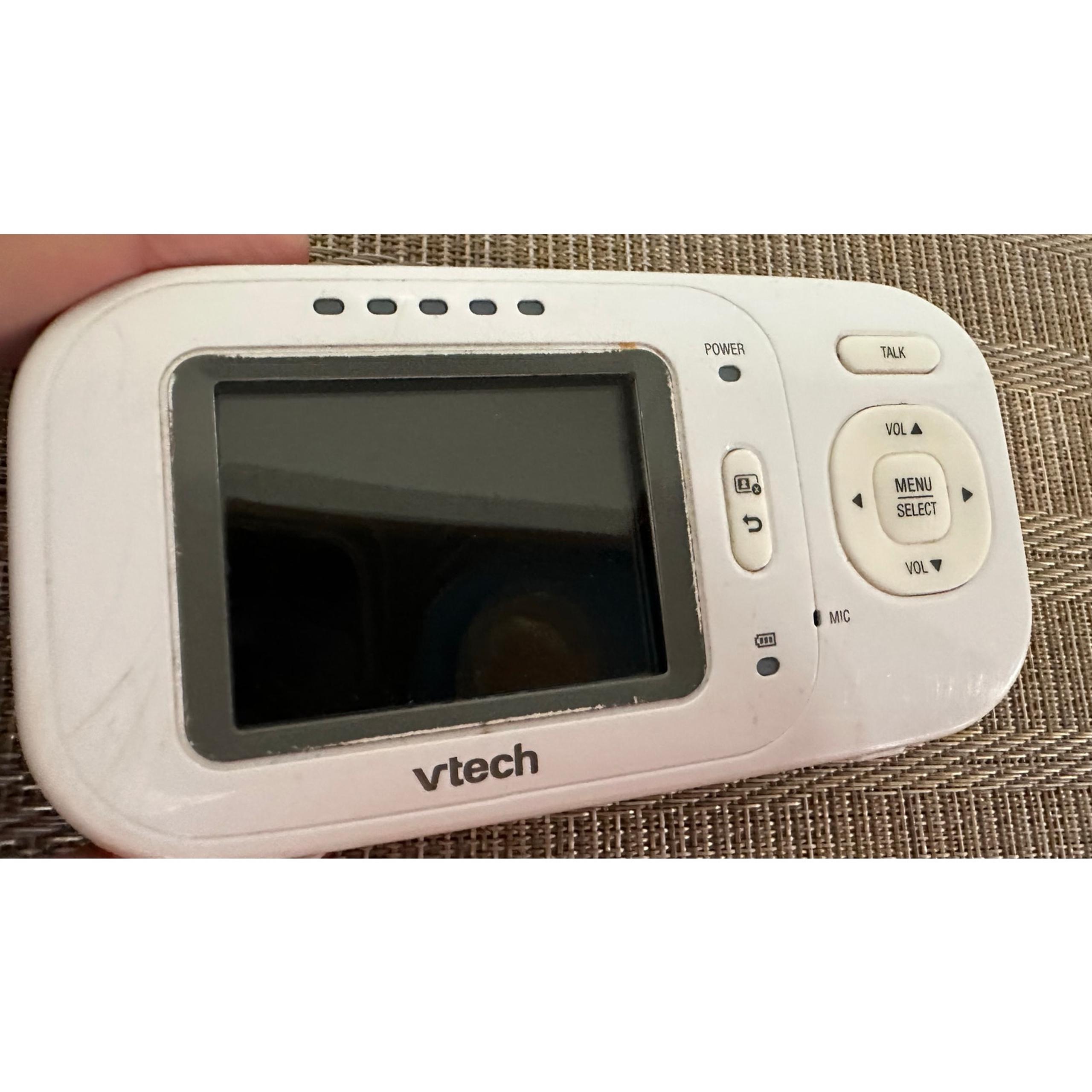 VTECH VM5251 PU White 2.8”Wireless Portable Digital Video Baby Monitor Parent
