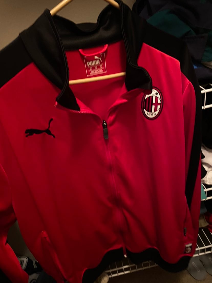 Puma x Ac milan jacket size XL