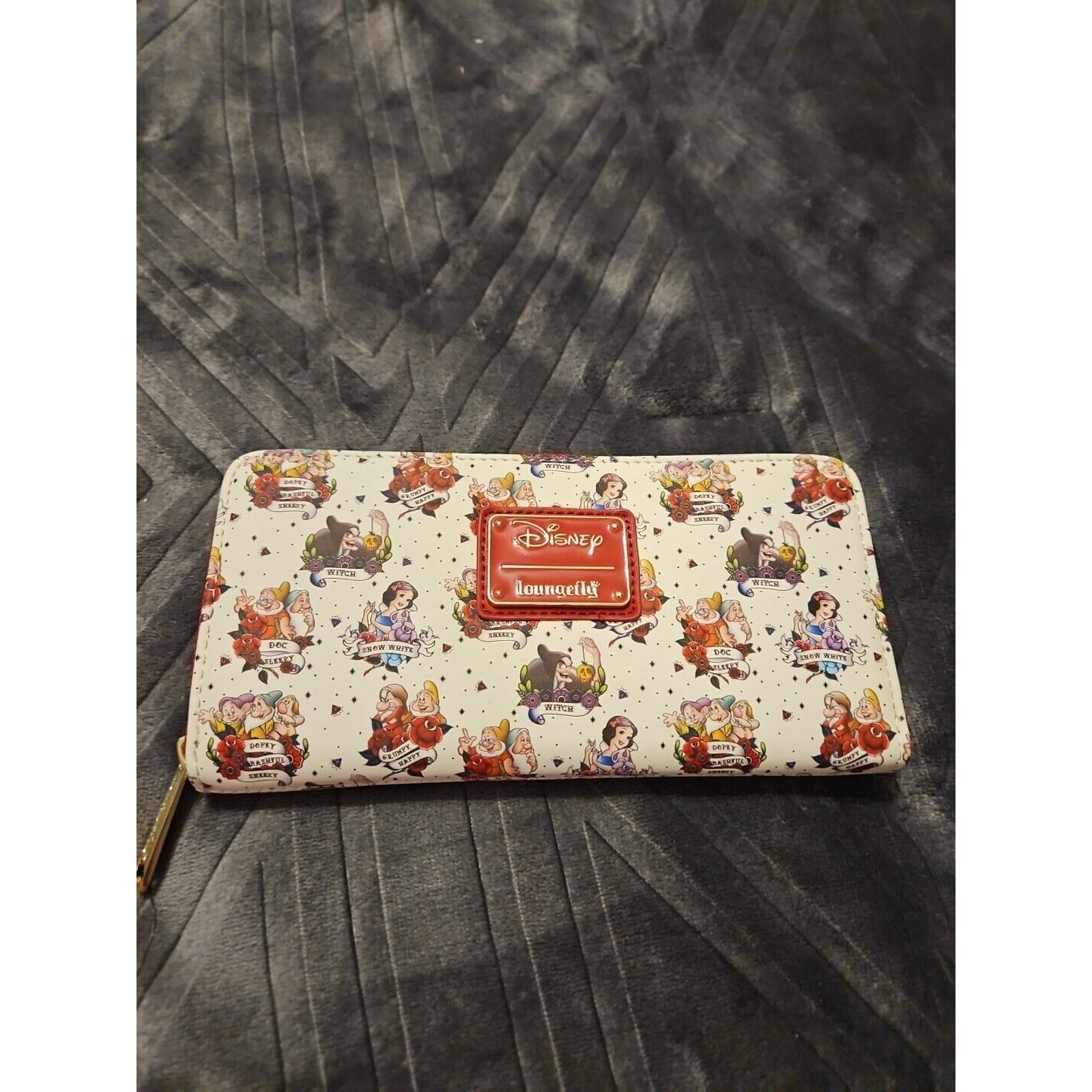 Loungefly Disney Snow White Tattoo AOP Wallet