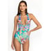 Johnny Was Tie Dye Twist Keyhole One Piece - XL