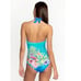 Johnny Was Tie Dye Twist Keyhole One Piece - XL