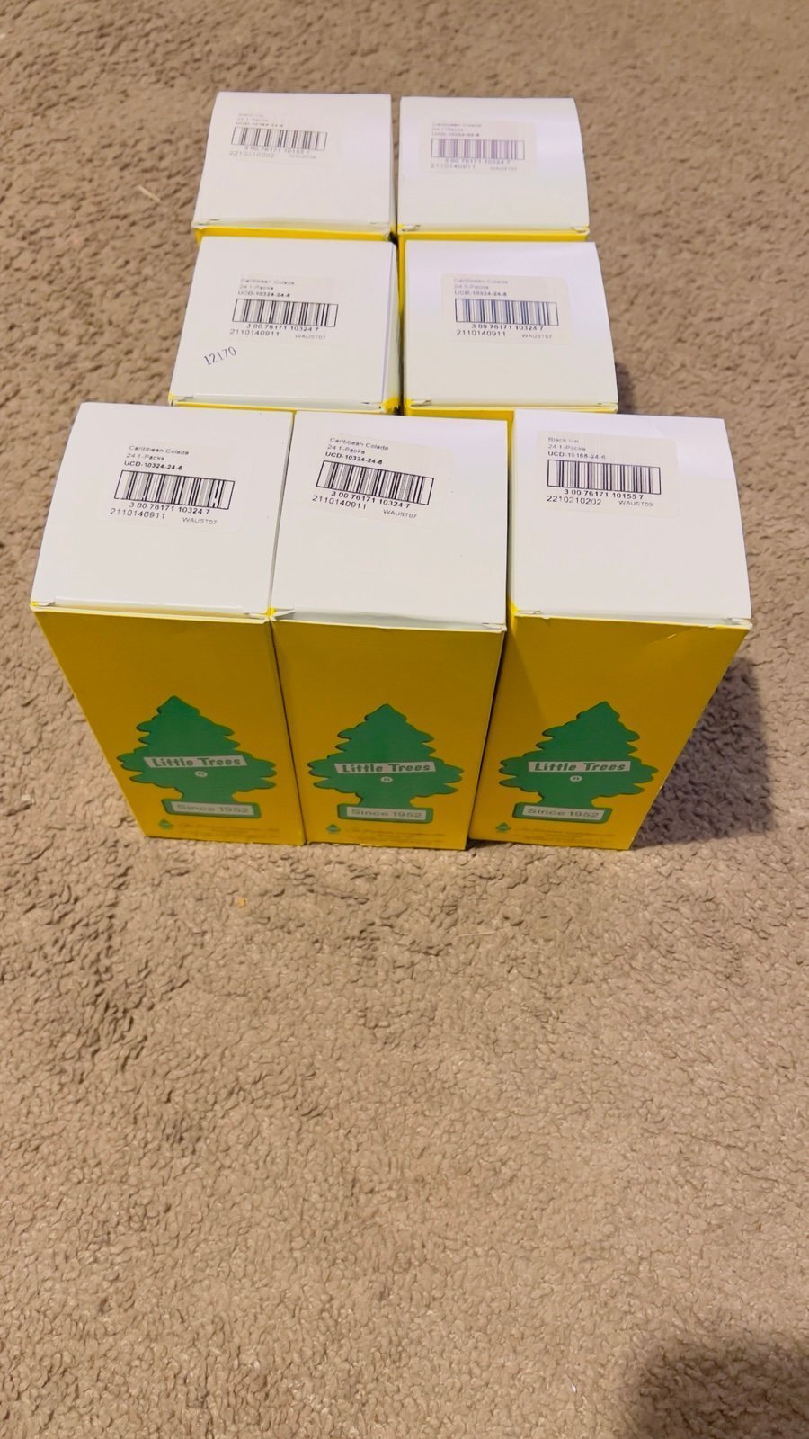 LITTLE TREES (Pack of 21) Car Air Fresheners.