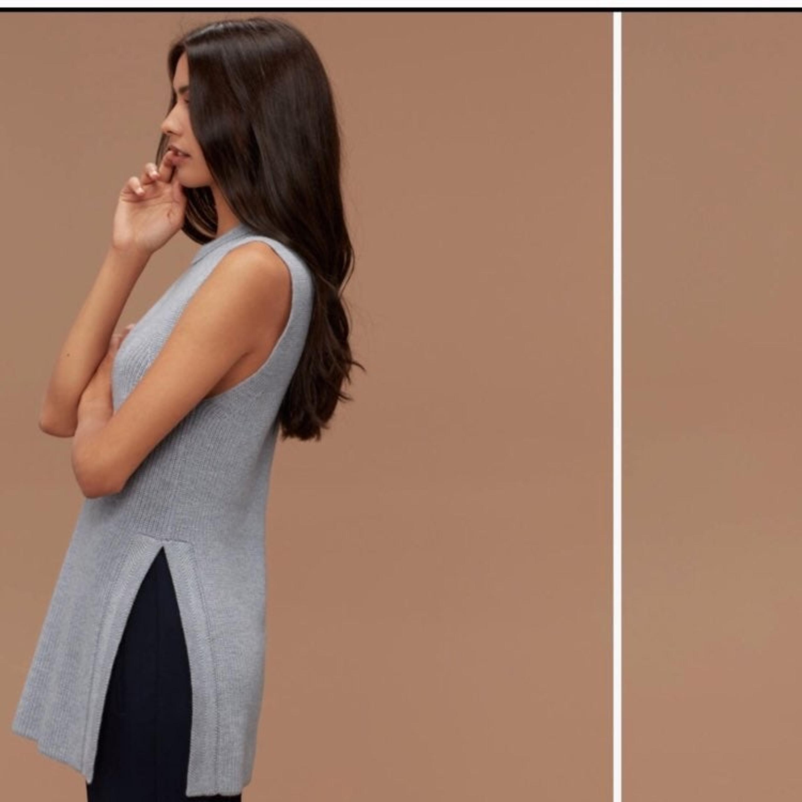 Wilfred Aritzia Knit Tunic Tank Top
