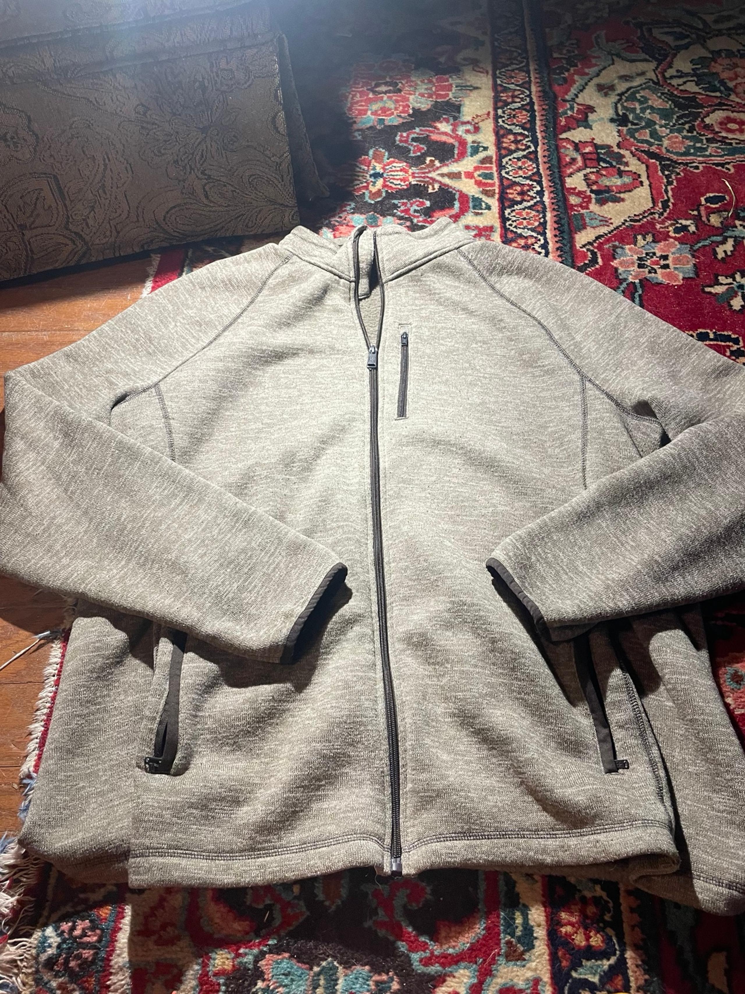 Swiss Tech Khaki 2XL Zip Fleece Jacket