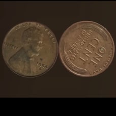 1954 error wheat penny