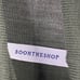 Boon The Shop Women's Sweater 100% Wool Turtleneck SZ XS Green Classic Split Hem