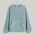 Madewell (Re)sourced Sherpa Sweatshirt | Size XL |